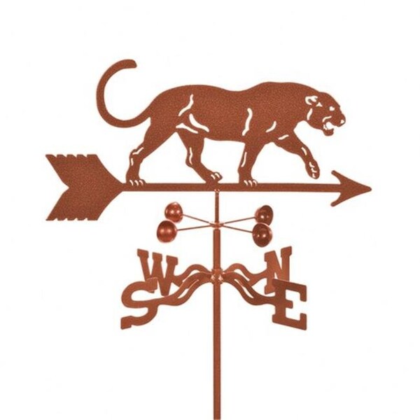 Ez Vane EZ Vane EZ1314-PT Panther Weathervane with Post Mount EZ1314-PT - main